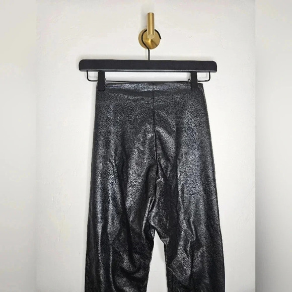 Commando Faux Leather High Rise Legging in Small , Black - Picture 5 of 8